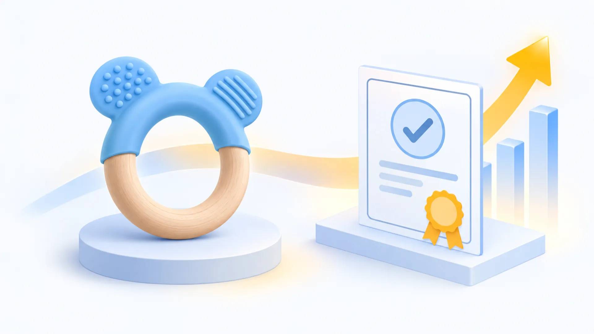 Putting the test certificates on the page, not in the drawer