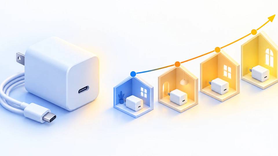 A household needs four chargers and the catalog only offered one