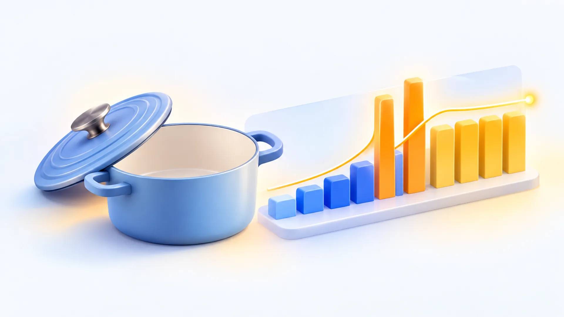 Using two deal events to buy a year of ranking for a cookware set