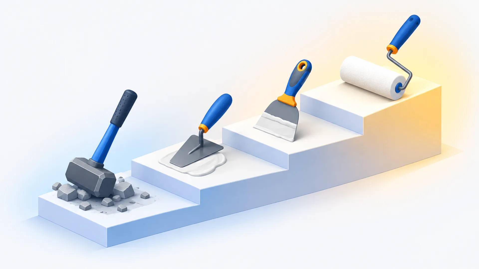 Selling to a renovation in the order it actually happens
