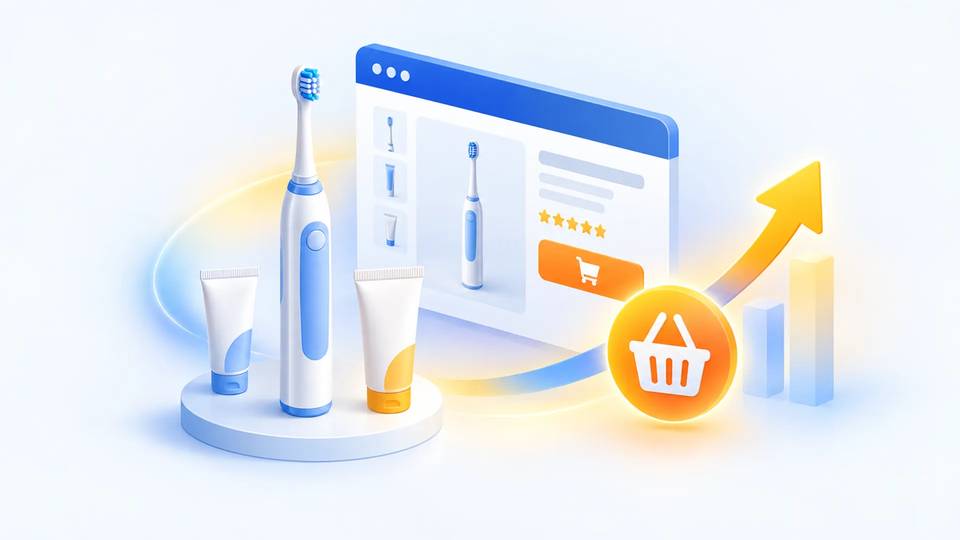 Turning the brand store into a second funnel: 2.3 items per order