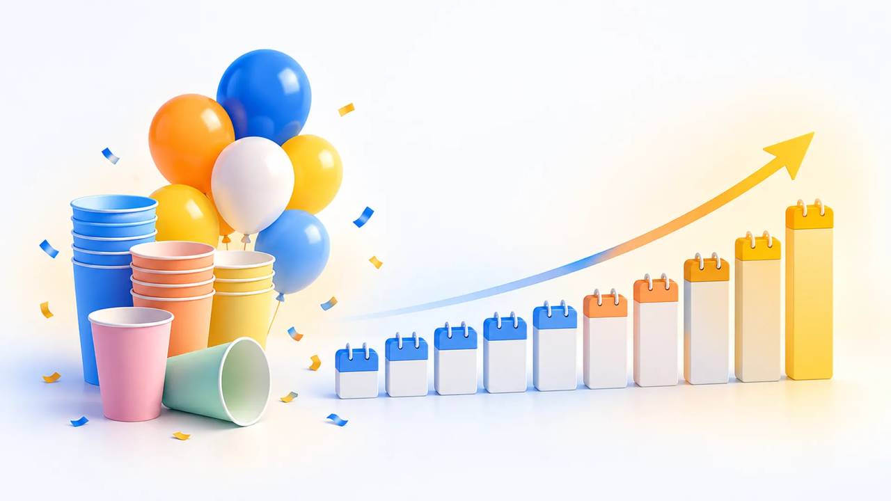 Eleven micro-seasons: rebuilding a party supplies calendar