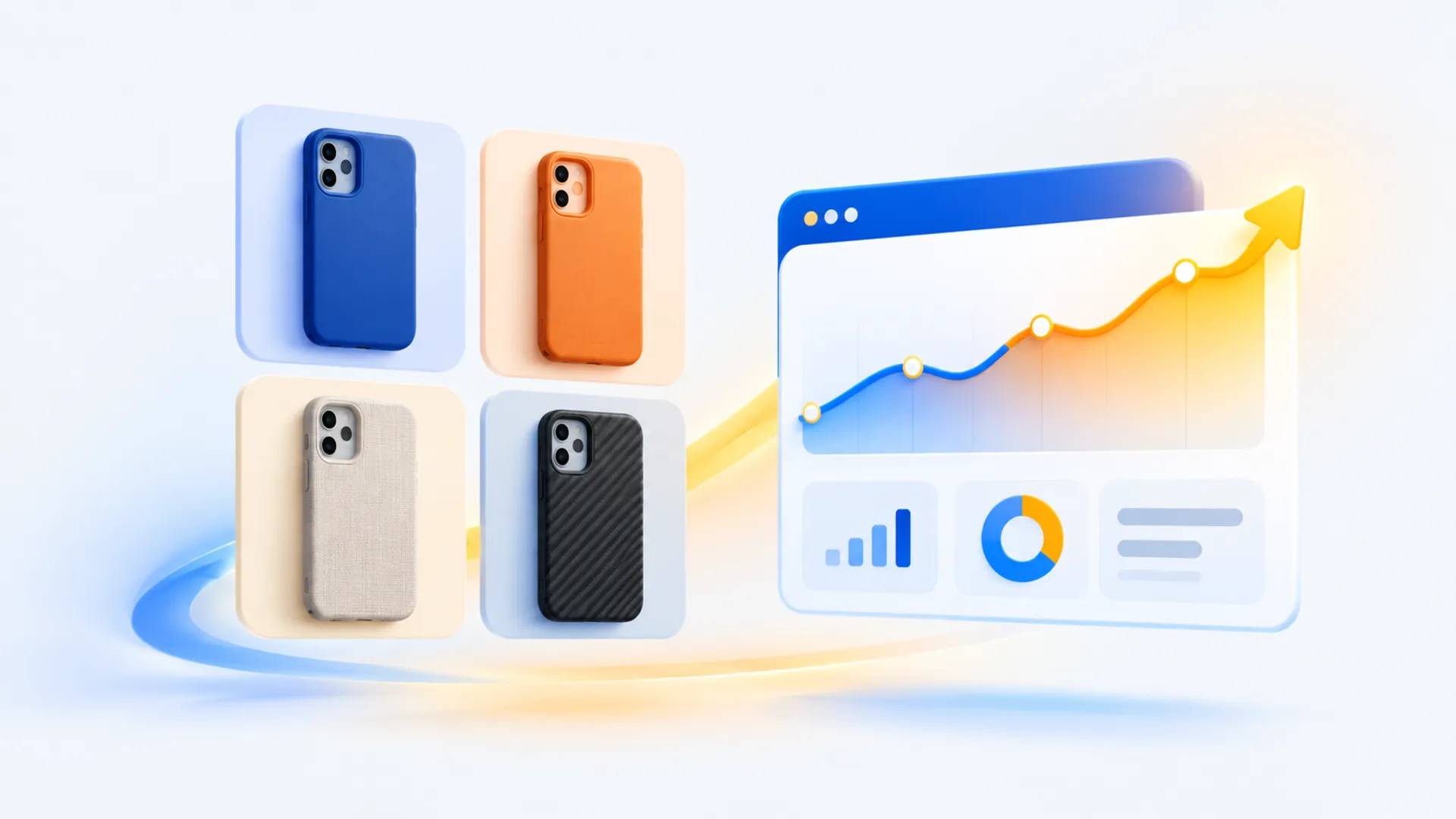Selling a phone case as a style, not as a protection spec