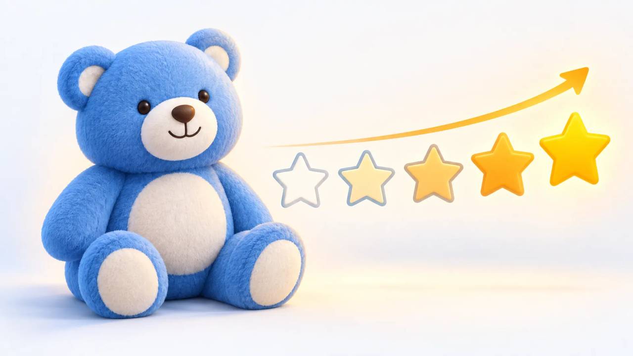 A plush launch that had reviews before it had traffic