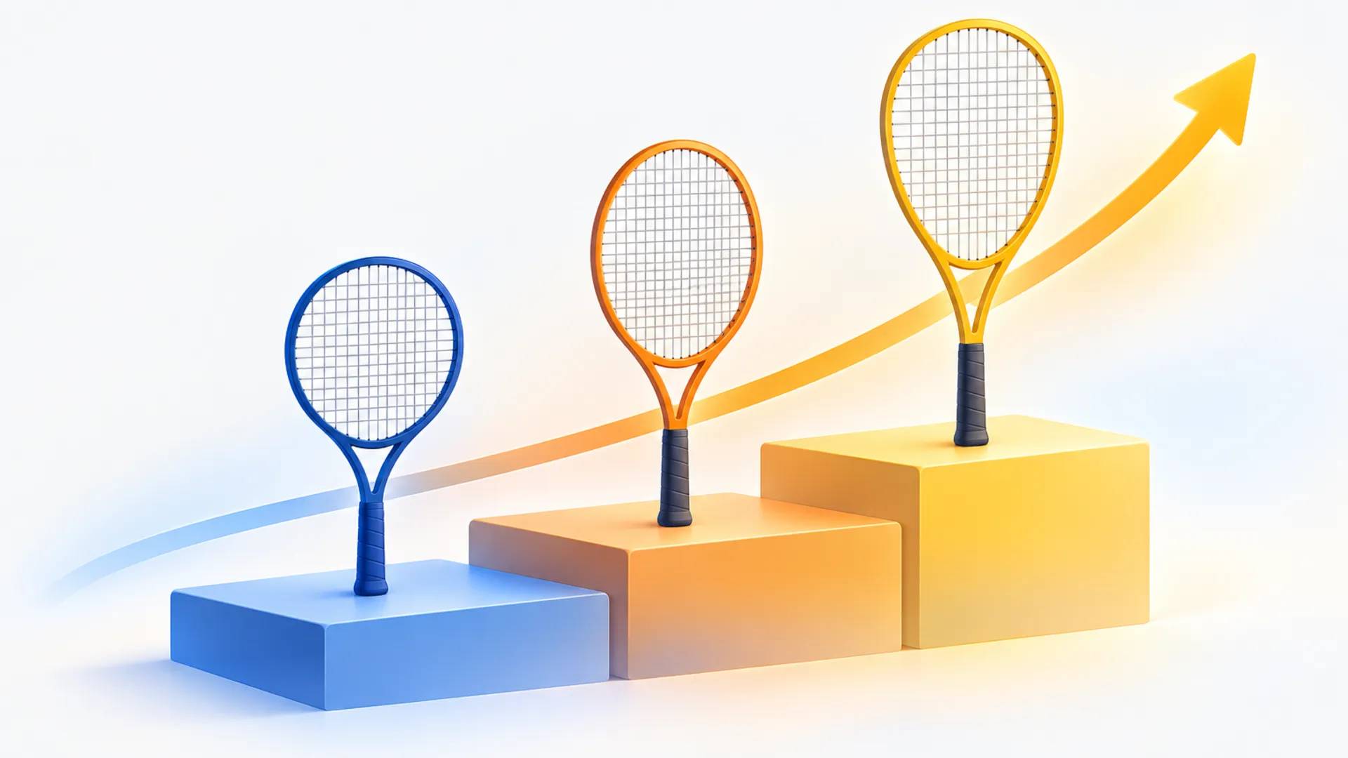 Helping a beginner avoid the racquet a professional would choose