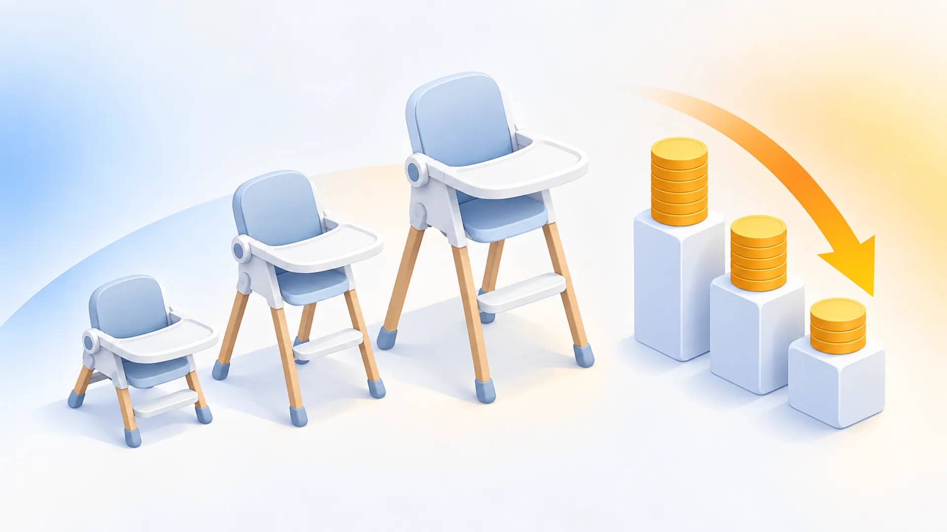 Justifying a $180 chair by counting the three it replaces